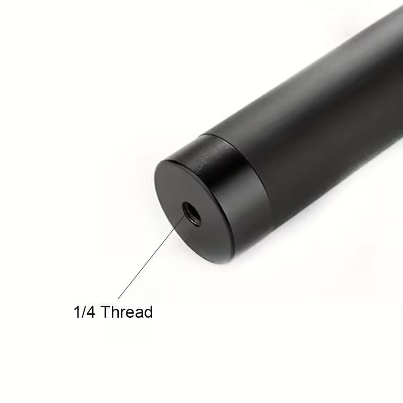 Aluminum Alloy Telescopic Extension Pole 1/4″ Universal Selfie Stick For Gimbals & Action Cameras — image 6