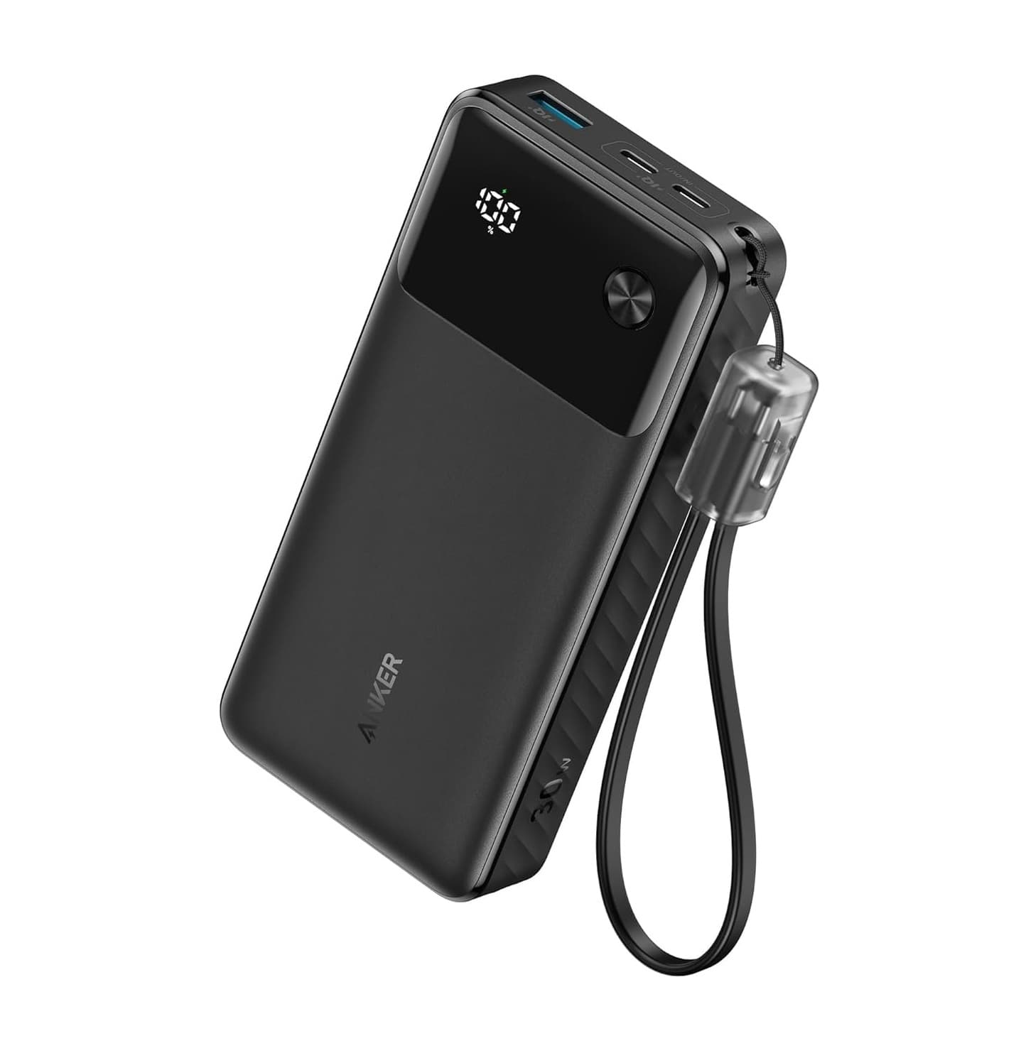 Anker 20,000mAh 30W Fast Charging Power Bank with Digital Display (2 USB-C, 1 USB-A) — image 1