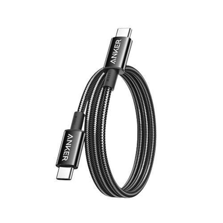 Anker A8060 1.5 Meter 240 W PD Fast Charging Braided Dual USB-C Data & Charging Cable — image 1