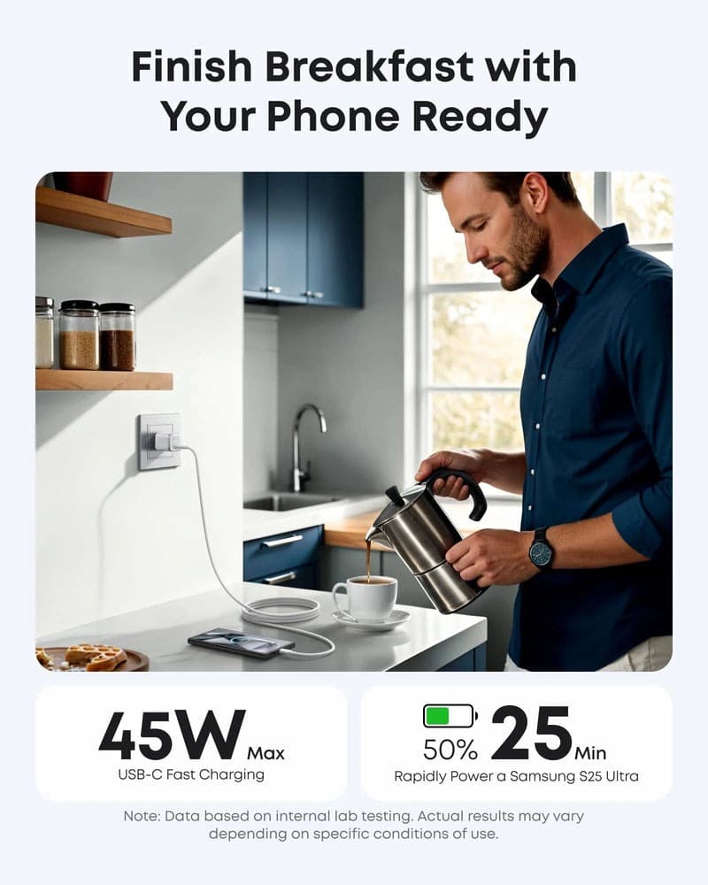Anker Nano 16 Pro A2692 45W GaN Type‑C Charging Adapter — image 6