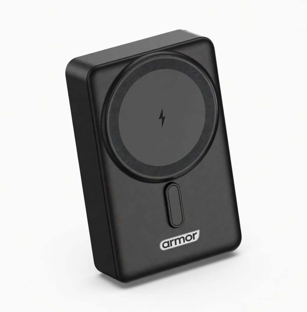 Armor AR24 20000mAh Wireless Powerbank With Dual USB Ports & LED Battery Indicator — image 1
