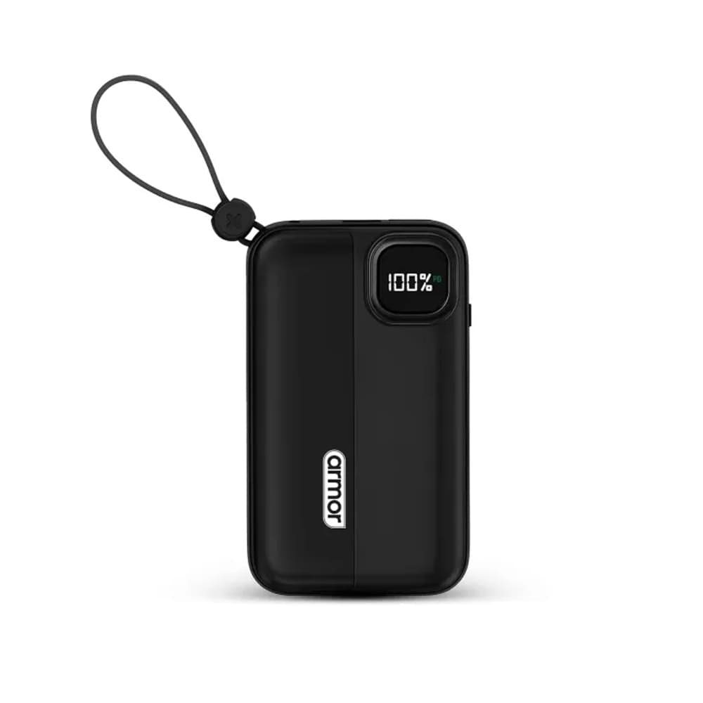 Armor AR28PD 20000mAh Power Bank With 22.5W Fast Charging And Built-in Dual Cables — image 1