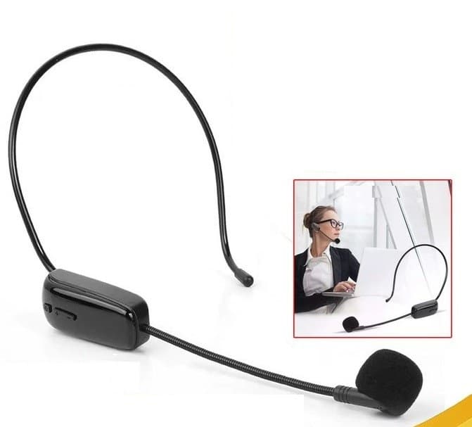 AY101 Head Mounted UHF Wireless Microphone — image 1