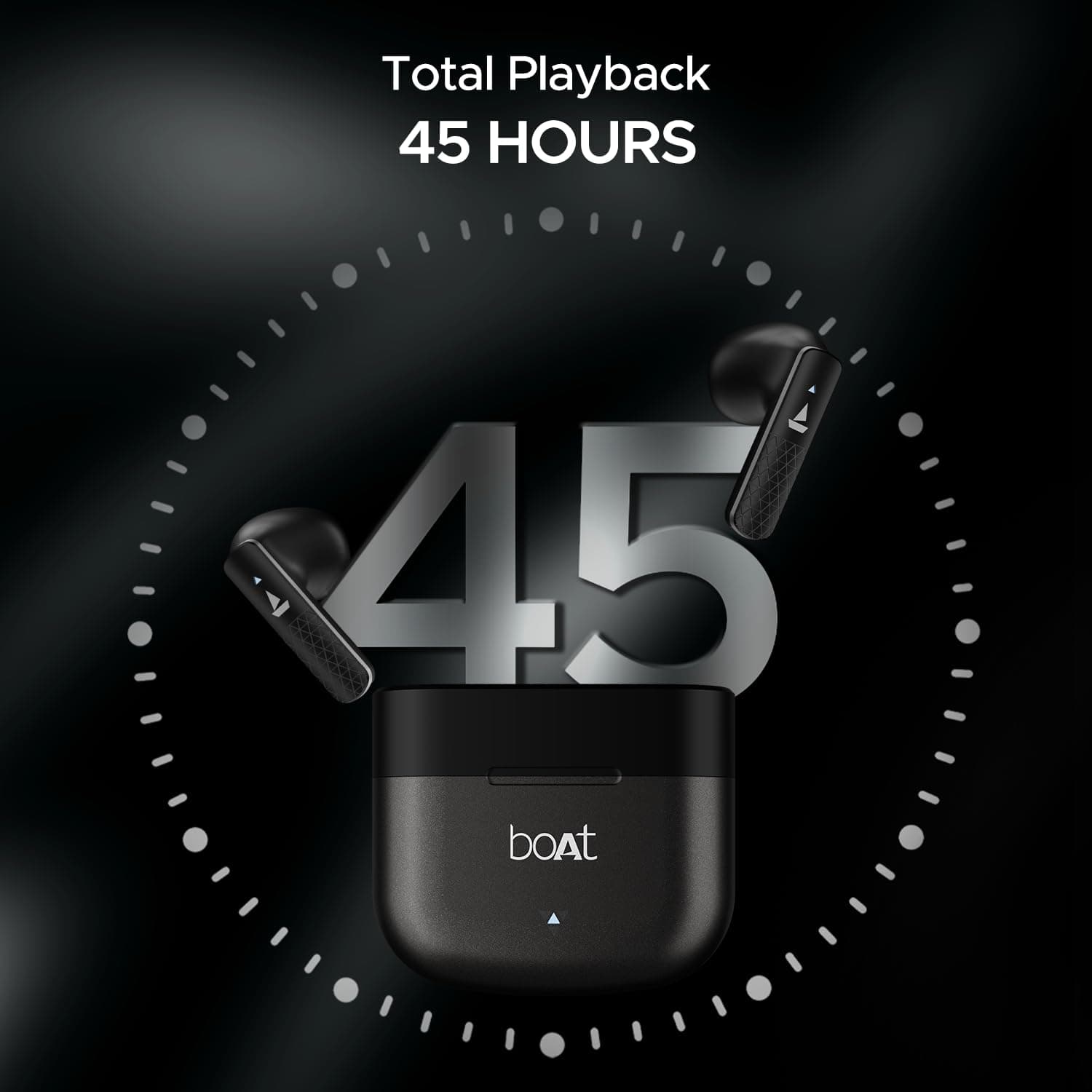 boAt Airdopes 91 Prime TWS Earbuds, 45H Playtime, Fast Charging, ENx Tech, Bluetooth v5.3 — image 3