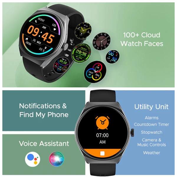 boAt Lunar Seek Smartwatch With Bluetooth Calling & 100+ Sports Modes — image 4