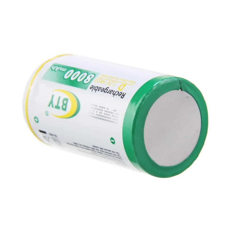 BTY D8000 Rechargeable Battery Size D 1.2 V HR20 NiMH 8000mAh 1.2 V Battery — image 4
