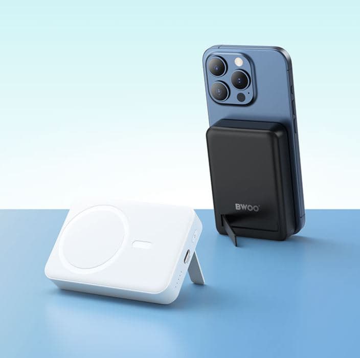 Bwoo BO P59 10000mAh Magsafe Wireless Powerbank With Stand — image 1