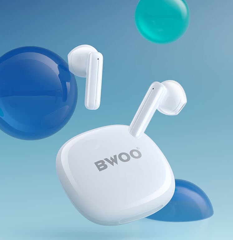 BWOO BW06 Wireless Bluetooth Earbuds — image 1