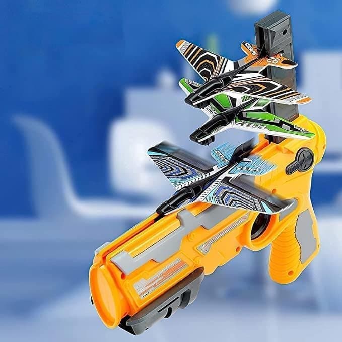 Catapult Toy Airplane Launcher With Foam Gliders For Kids — image 4
