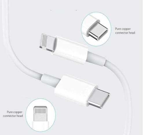 CMS iPhone 20W USB C Lightning Fast Charger With Cable — image 3