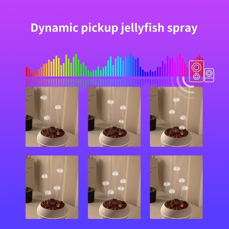 Dynamic Jellyfish Air Humidifier & Essential Oil Diffuser 250ml Ultrasonic Aroma Diffuser With 7-Color LED Lights — image 5