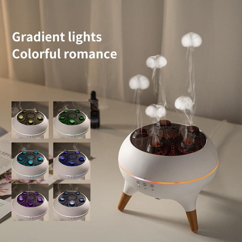 Dynamic Jellyfish Air Humidifier & Essential Oil Diffuser 250ml Ultrasonic Aroma Diffuser With 7-Color LED Lights — image 2