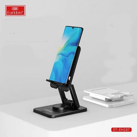 Earldom EH187 Universal Desktop Mobile Holder Folding Stand 360⁰ Degree — image 1