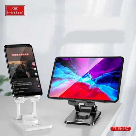 Earldom EH187 Universal Desktop Mobile Holder Folding Stand 360⁰ Degree — image 4