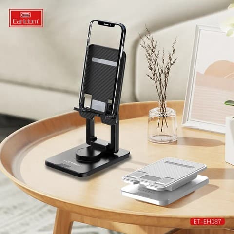 Earldom EH187 Universal Desktop Mobile Holder Folding Stand 360⁰ Degree — image 3