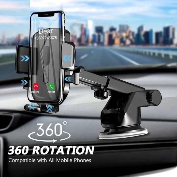 Earldom ET EH93 Car Holder Phone Holding Mobile Phone Bracket Built In Stand Clip — image 1
