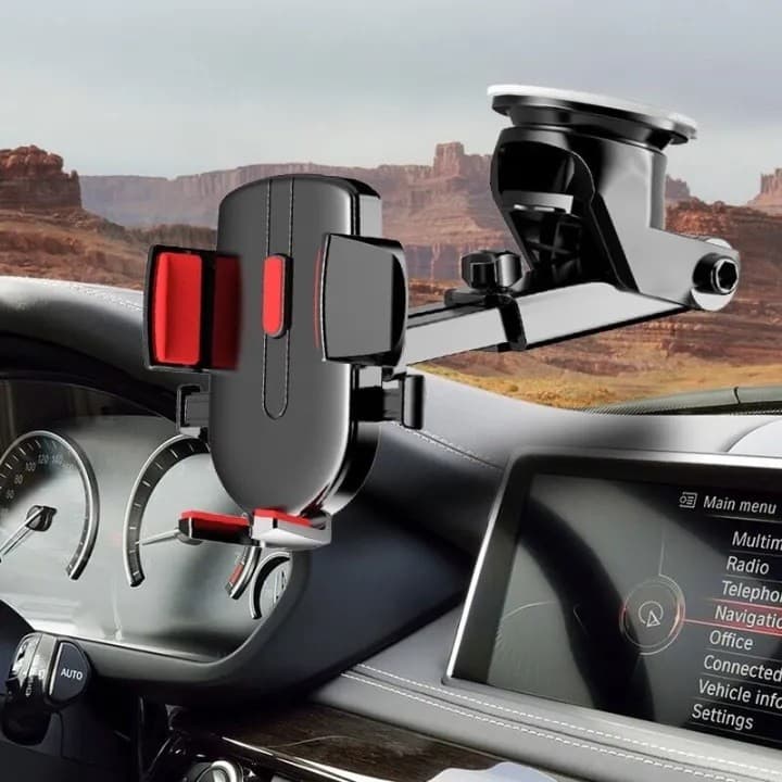 Earldom ET EH93 Car Holder Phone Holding Mobile Phone Bracket Built In Stand Clip — image 2