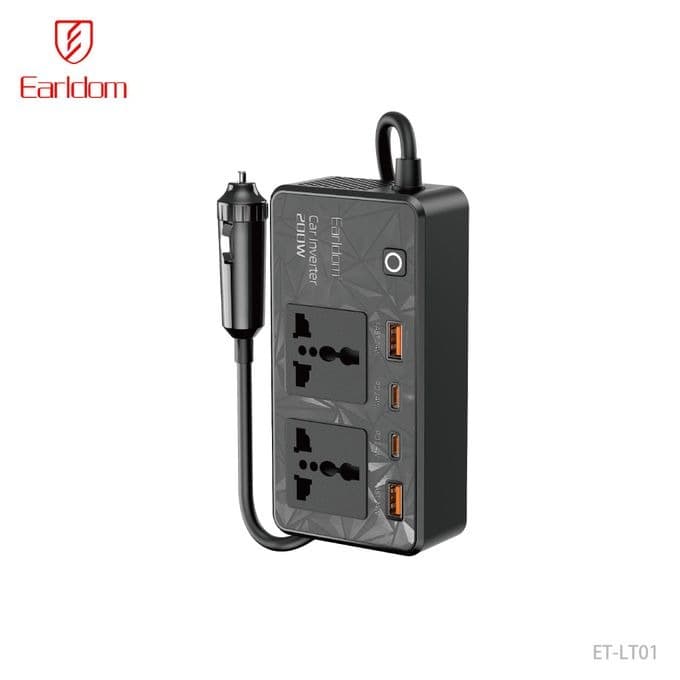 Earldom ET-LT01 Car Charger Power Inverter 200W — image 1