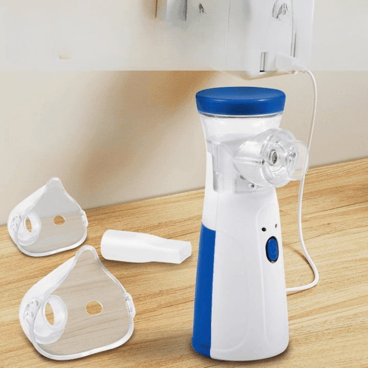 Electric Rechargeable Micro Mesh Handheld Portable Inhalators Nebulizer Atomizer Device For Adults and Children — image 2