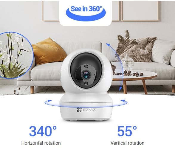 ENVIZ H6c Pan & Tilt Smart Home Camera — image 3