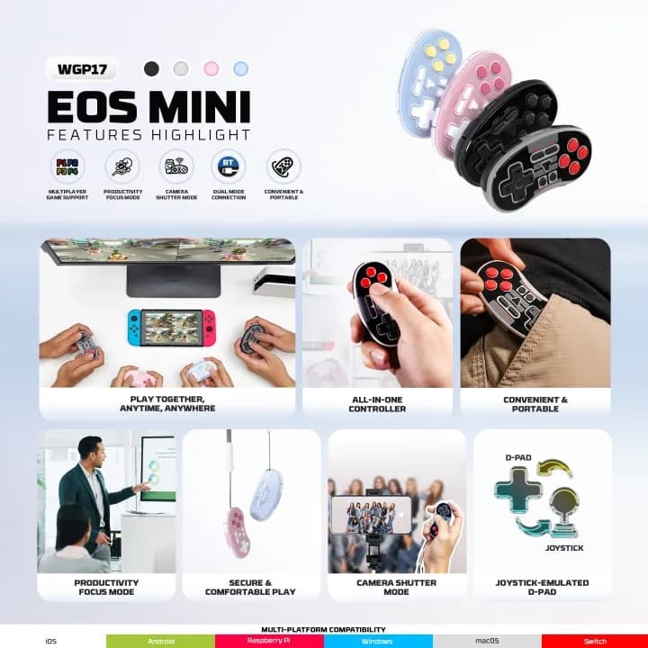 Fantech EOS MINI WGP17 – ProWave Wireless Gamepad — image 6