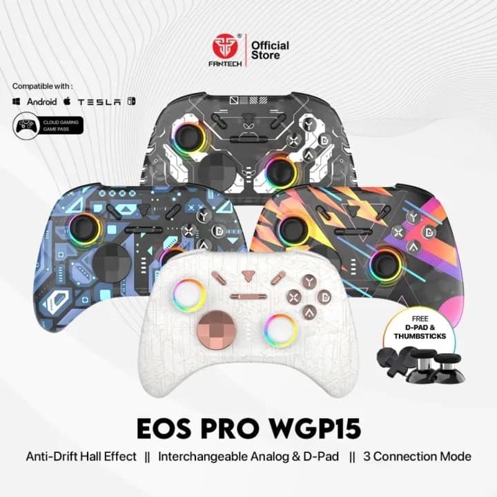 Fantech EOS Pro WGP15 Gaming Controller With Wireless Connection Multi Platform Compatible — image 1
