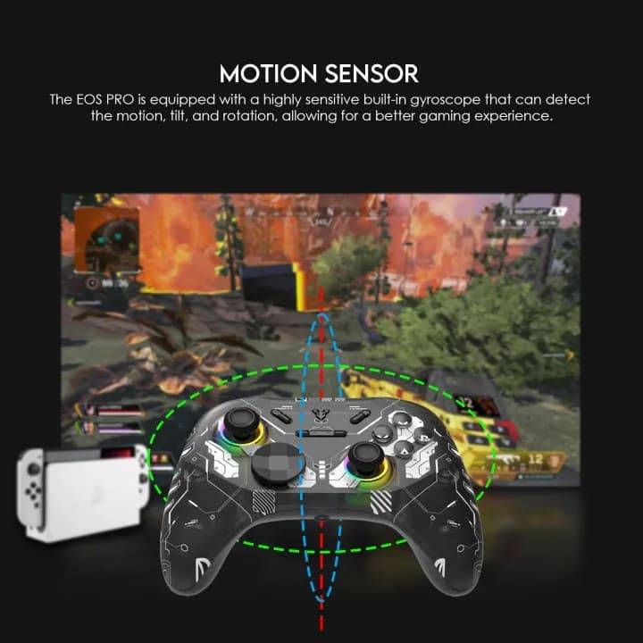 Fantech EOS Pro WGP15 Gaming Controller With Wireless Connection Multi Platform Compatible — image 3
