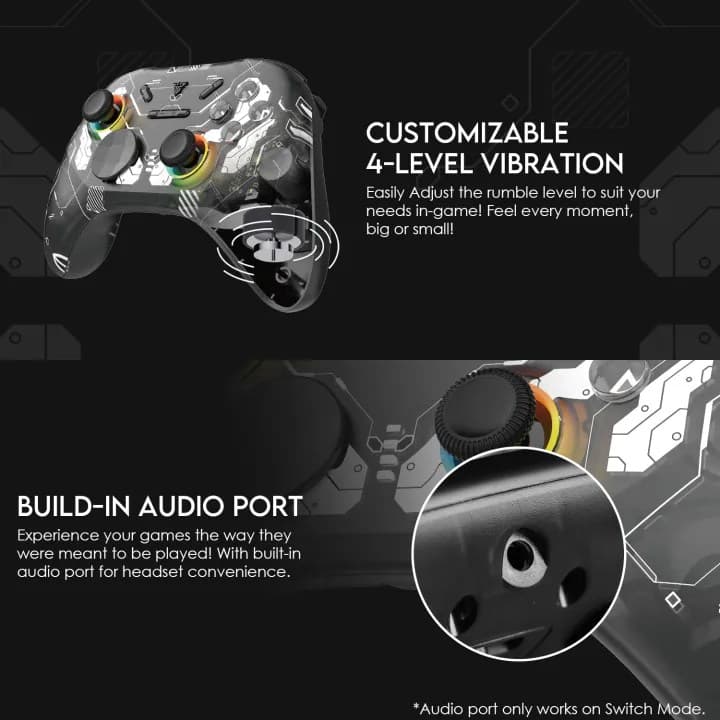 Fantech EOS Pro WGP15 Gaming Controller With Wireless Connection Multi Platform Compatible — image 6