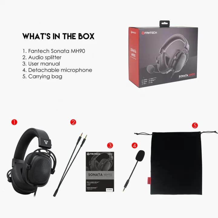 Fantech MH90 Premium Gaming Headphone — image 5