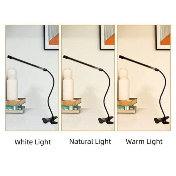 FX001F LED Desk Clip Table Lamp — image 5