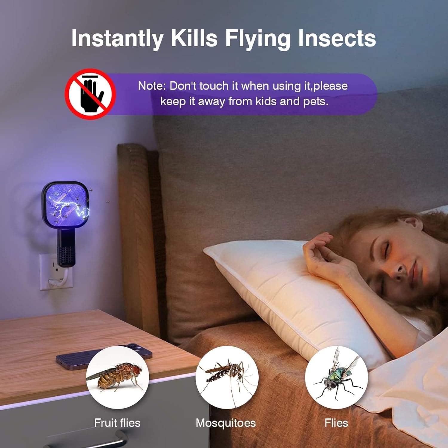 Gecko Portable USB Mini Mosquito Killer Swatter For Indoor and Outdoor — image 4