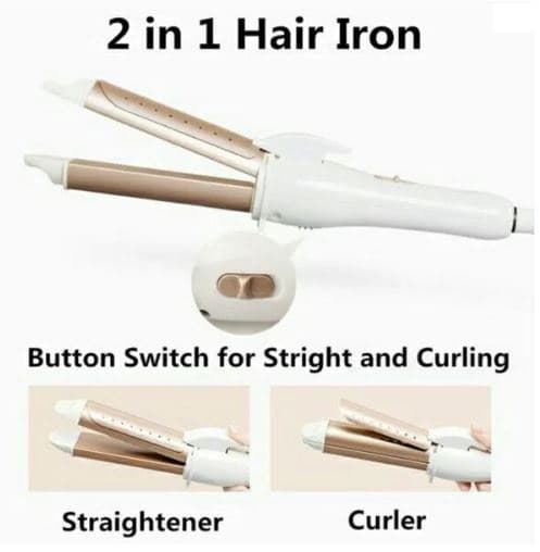 Geemy GM 2961 Hair Straightener And Curling Iron — image 3