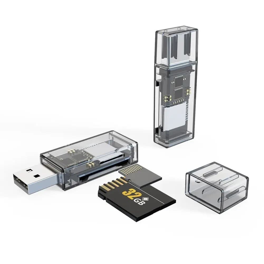 Go Des GD DK003 USB 3.0 SD TF MicroSD Card Reader — image 2