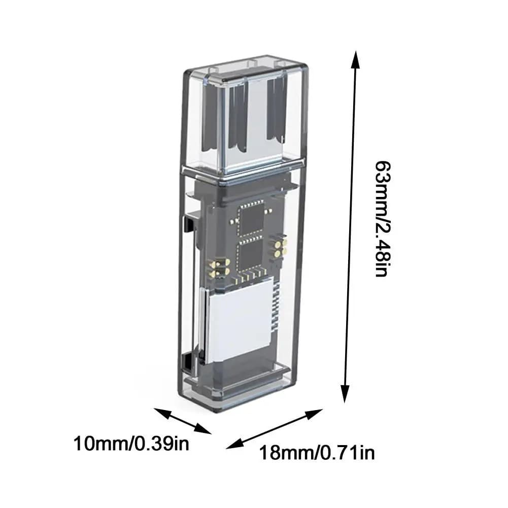 Go Des GD DK003 USB 3.0 SD TF MicroSD Card Reader — image 3