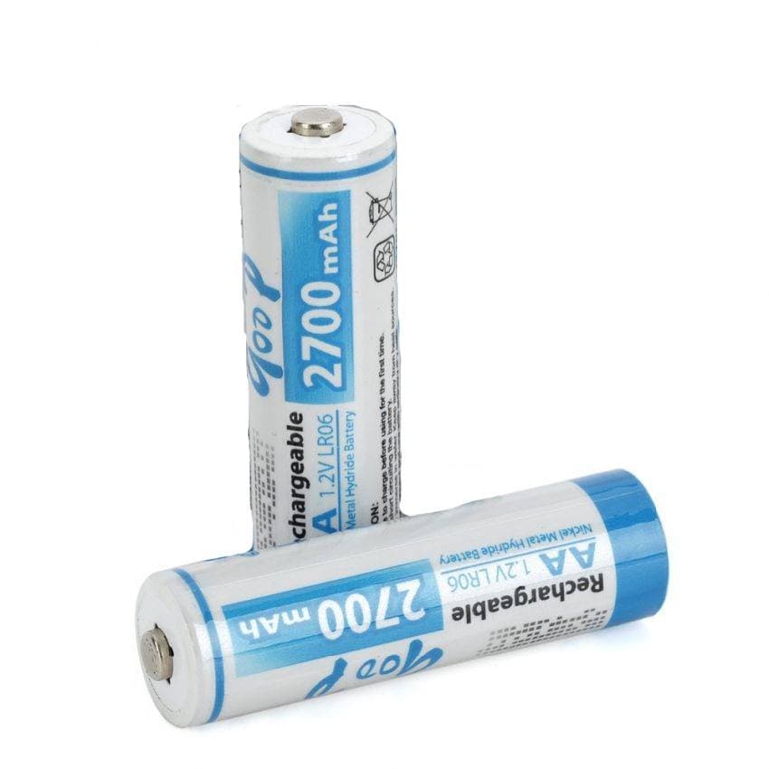 Goop Double AA Sized 2700mAh Ni-CD 1.2V Rechargeable Battery 1 Piece — image 1