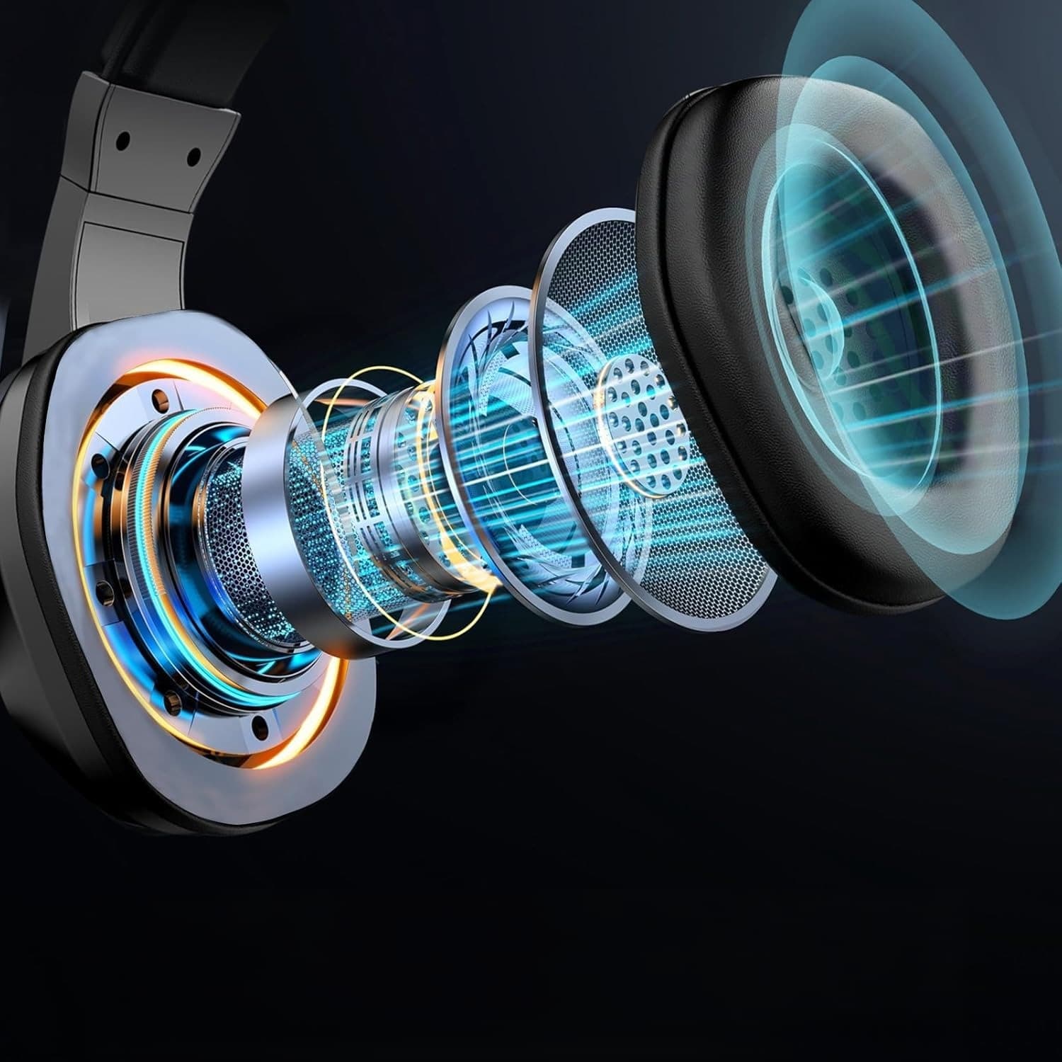H21 Wired Gaming Headset With RGB Light & Noise Canceling Mic — image 4