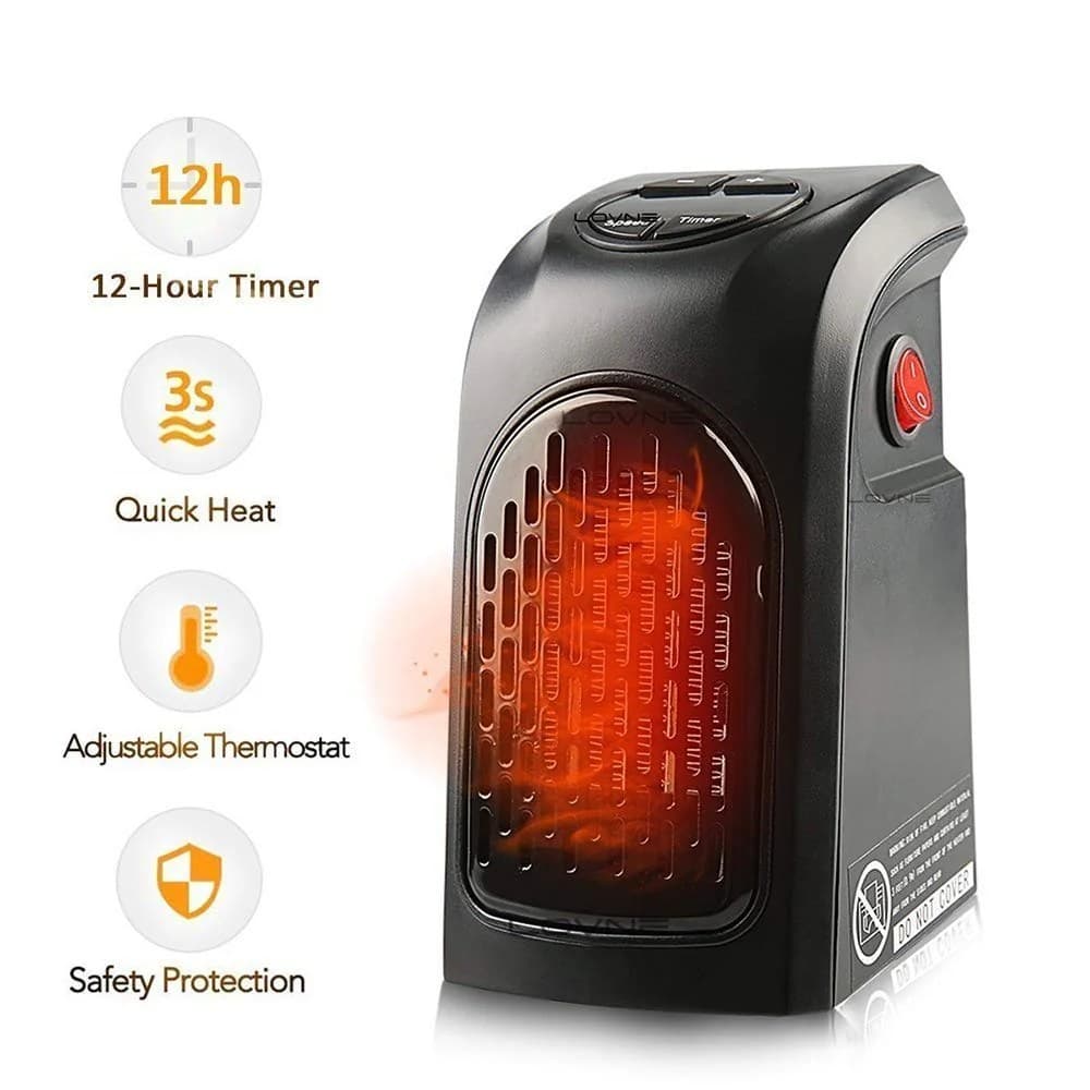 Handy Heater Plug In Personal Heater For Quick And Easy Heat 400 Watt — image 2