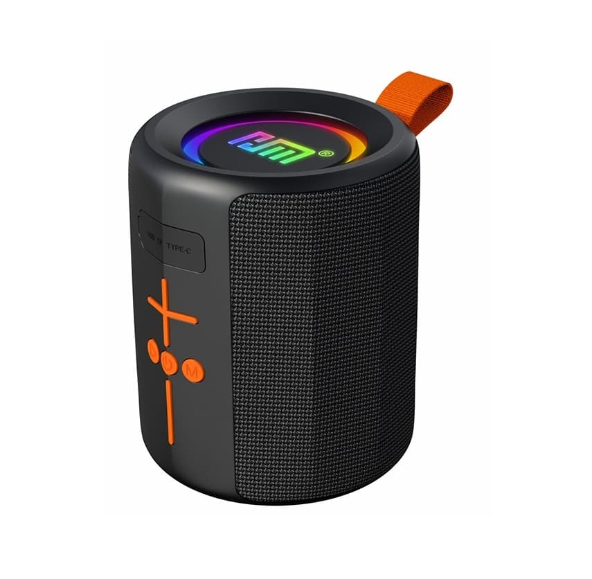 HM-849 Portable IPX4 Waterproof Wireless Speaker With RGB Lighting — image 1