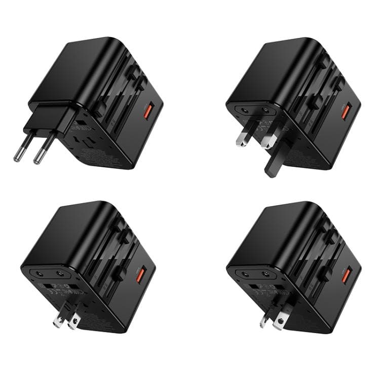 Hoco AC31 PD 25W 2 x Type-C And USB-A 3-Ports Global Universal Travel Adapter Charger — image 2