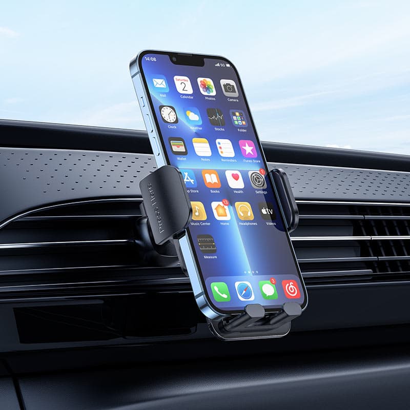 Hoco CA117 Car Mobile Phone Holder For Air Outlet — image 1