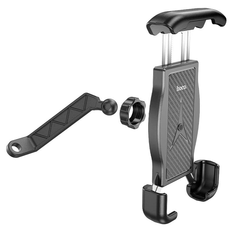 HOCO CA119 Follow Motorcycle Phone Holder – Rearview Mirror Mount For 4.5–7″ Devices — image 1