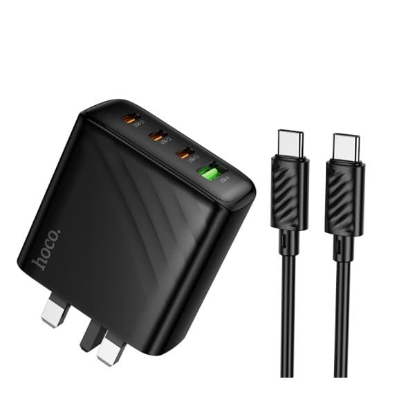 Hoco CS27B PD 67 Watt GaM Wall Charger Set With Type C Cable — image 1