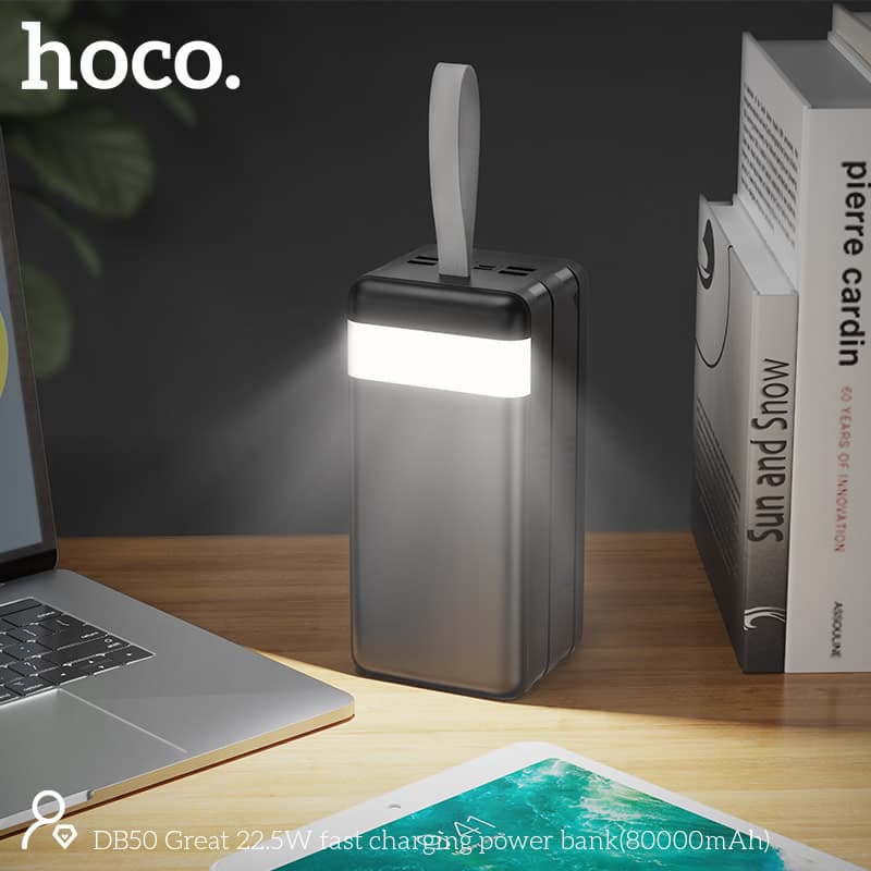Hoco DB50 22.5 Watt Fast Charging 80000 mAh Powerbank — image 2