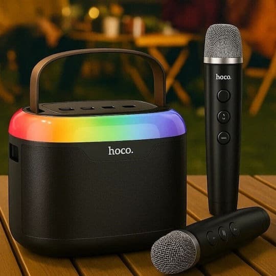 Hoco DS69 Vessel RGB Bluetooth Speaker With Two Microphones — image 4