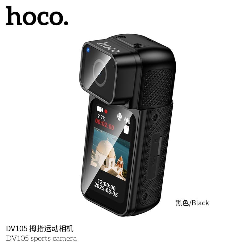 Hoco DV105 Sports Action Camera With Wi-Fi 1.47-Inch IPS Display — image 1
