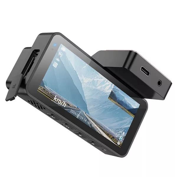 Hoco DV12 GPS Front Rear Driving Car Recorder — image 3