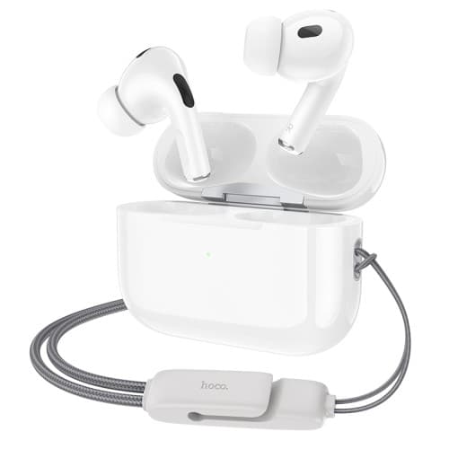 Hoco EW49 True Wireless Bluetooth Earphone With Lanyard — image 2