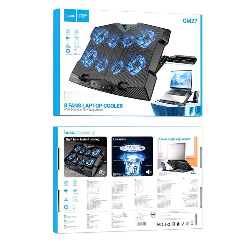 HOCO GM27 Laptop Cooler Stand — image 3