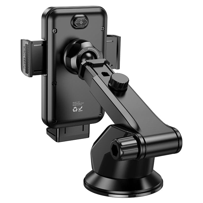 Hoco H37 Car Phone Holder Press Type Clamp Mount For 4.5–7 Inch Smartphones — image 5