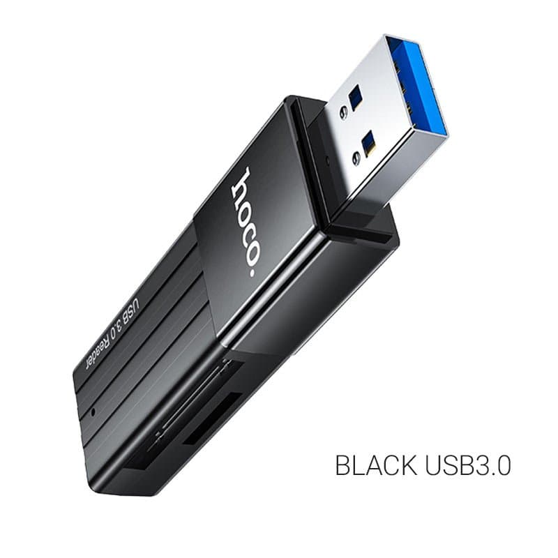 Hoco HB20 Mindful Card Reader 2 In 1 USB3.0 — image 2